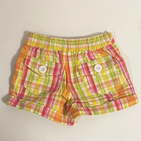 Gymboree Plaid Multicolor Shorts - Picture 6 of 6